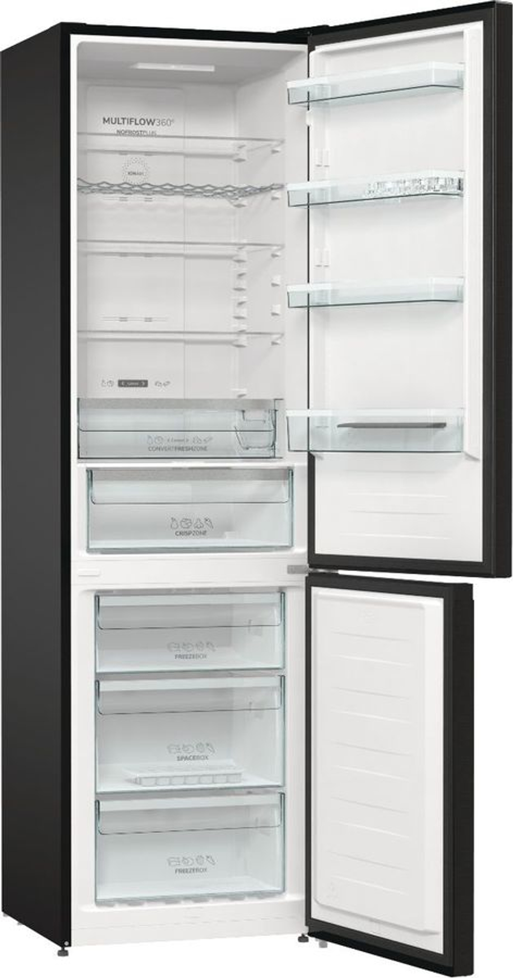 Отдельностоящий двухкамерный холодильник Gorenje NRK620EABXL4