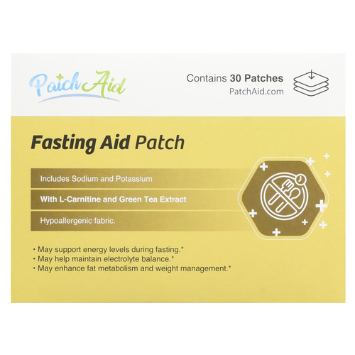 PatchAid, Патчи для помощи при голодании, 30 шт.