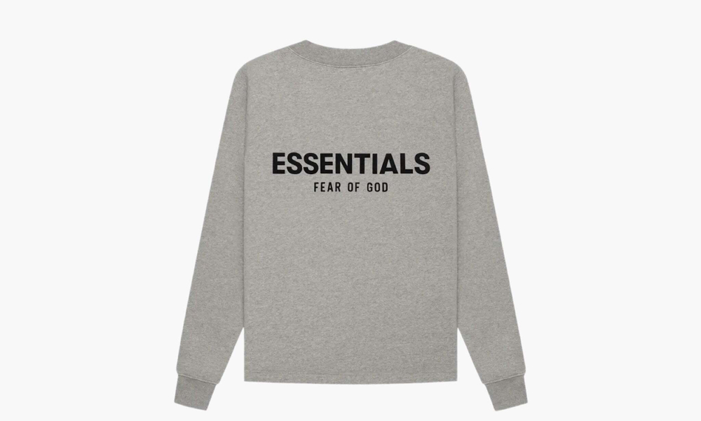 Fear of God Essentials Relaxed Crewneck SS22 "Dark Oatmeal"