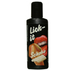 Съедобная смазка + массаж 3в1 LICK IT Белый шоколад (50 мл)