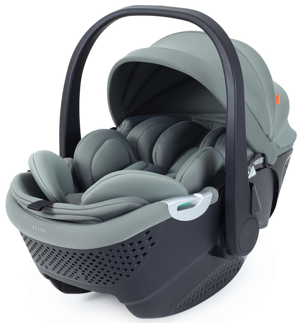 Детская коляска Rant Teo Soft 3 в 1 с автокреслом Aster Zero Olive Cloud