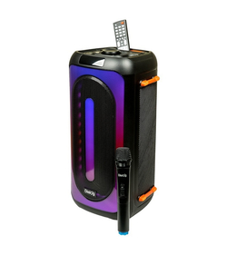 Dialog Oscar AO-150 - акустическая колонка 1.0, 40WRMS, Караоке с беспр. микр., BT+FM+USB+SD+LED