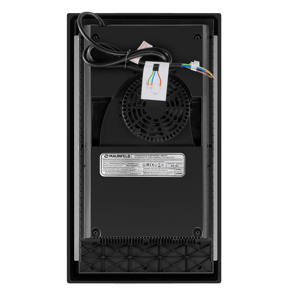 Встраиваемая индукционная варочная панель Maunfeld CVI292S2BBK Inverter