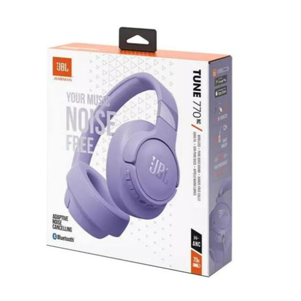 Беспроводные наушники JBL Tune 770NC Purple - купить на официальном сайте  JBL