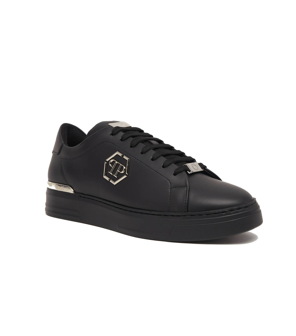 Кожаные кроссовки Philipp Plein - черный(USC0379 PLE075N)