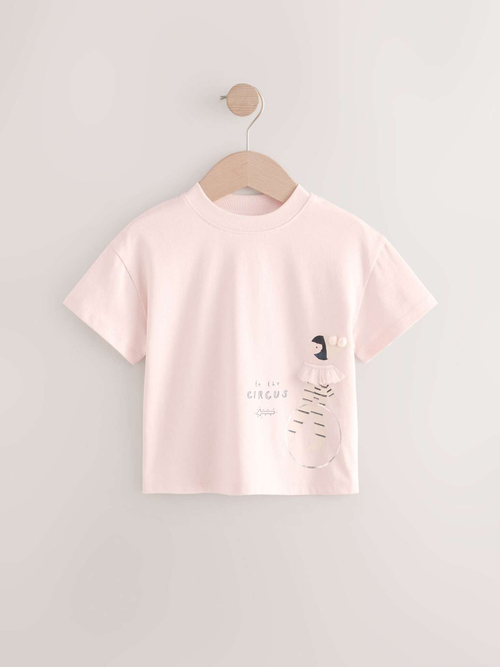 Футболка для девочки Next E44-978, Светло-розовый