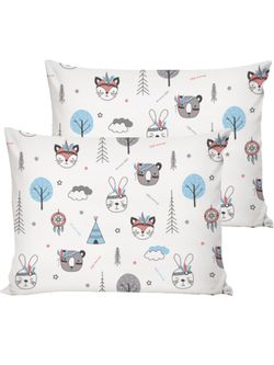 Наволочка комплект 2шт бязь Сказка "Индейцы" 50x70 см