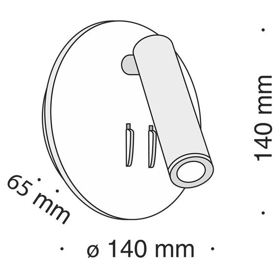 Светодиодный спот Maytoni Ios 176 C176-WL-01-6W-B