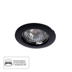 Встраиваемый светильник Arte Lamp Basic A2103PL-1BK