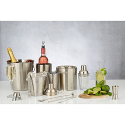 Ведерко для охлаждения вина barware 1,3 л серебро