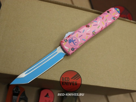 Нож Microtech Ultratech T/E - пончик розовый МТ112