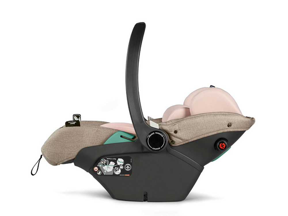 Коляска 3 в 1 Peg Perego Veloce Belvedere Lounge Mon Amour