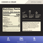 Optimum Nutrition, Gold Standard®, 100% казеин, печенье и сливки, 1,75 кг (3,85 фунта)
