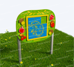 Уличный игровой развивающий модуль Пятнашки