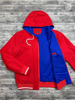 Бомбер с капюшоном Kiton