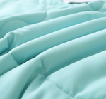 Комплект постельного белья Однотонный Сатин с Одеялом (простынь на резинке) FBR015