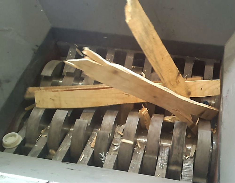 Двухвальный шредер ДВШ-500, стандартный