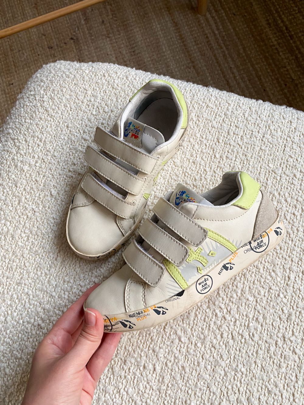 Кожаные кеды Premiata, 32