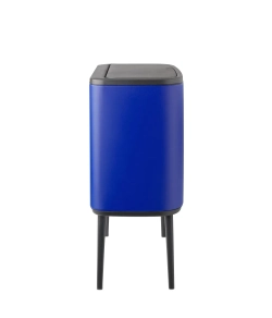 Brabantia Bo Touch 11+23 л контейнер для мусора mineral power синий