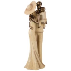 СТАТУЭТКА "СЕМЬЯ" СЕРИЯ "ФЬЮЖН" 12*9,5*31 СМ (КОР=8ШТ.)