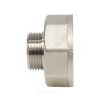 Переход латунь никель Ду 15х8 (1/2"х1/4") ВР/НР VALFEX VF.592.N.012.014