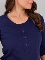 Лонгслив ЛНк-005/синий