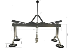 Пуллер для быстрого выправления вмятин 4х опорный рычажный Great Wolf GWPul-14