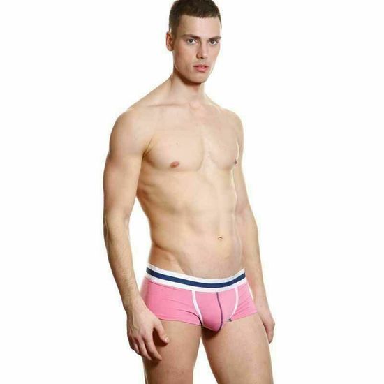 Мужские трусы хипсы розовые Croota Midpoint Hipster Pink CR00046