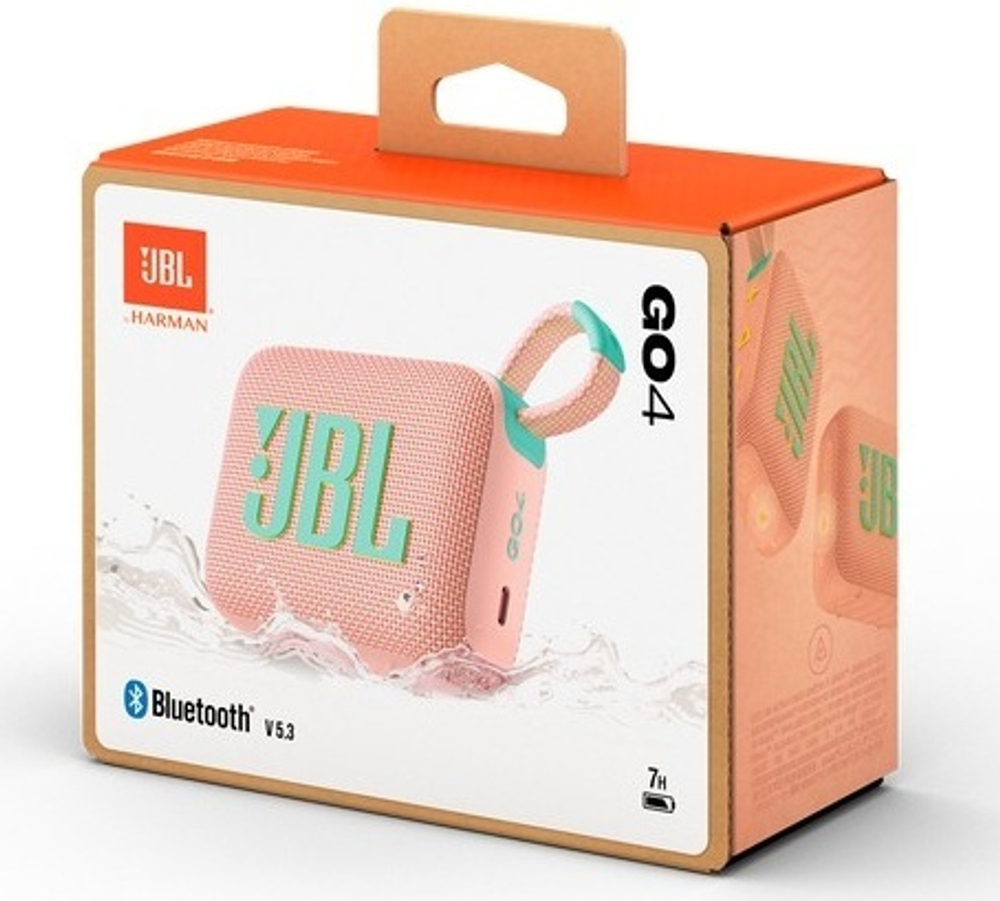 Колонка JBL Go 4 pink