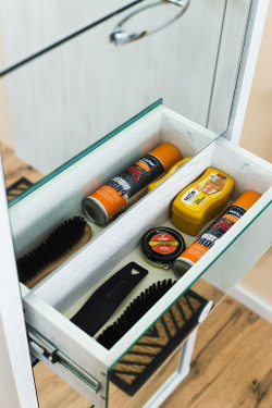 Обувница в прихожую для обуви Айрон Люкс Плюс 5 секций