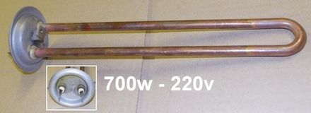 Нагревательный элемент (ТЭН) для водонагревателя Thermex (Термекс) 700W - 066056- медь- анод М4 ОРИГИНАЛ