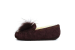UGG Dakota Pom Pom Chocolate