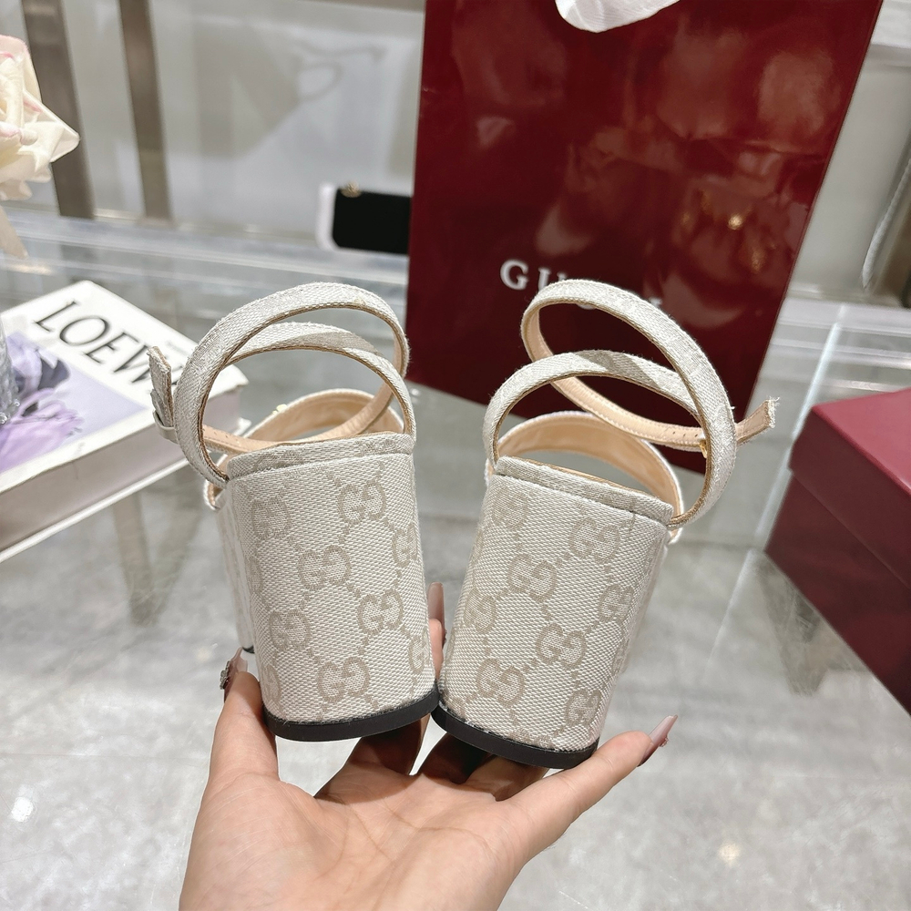 Gucci Horsebit Flatform Sandal