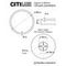 Потолочный светодиодный светильник Citilux Basic Line CL738321VL