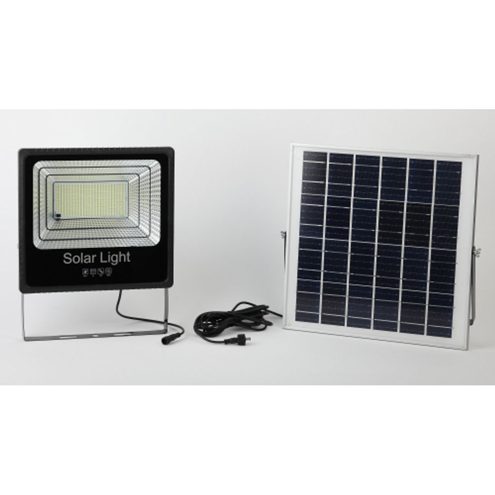 ЭРА Прожектор светодиодный уличный на солн. бат. 150W, 1500 lm, 5000K, с датч. движения, ПДУ, IP65 (