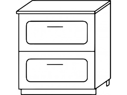 Агава Тумба 600 с 2 ящиками