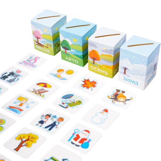 Игра развивающая Умный сортер "Времена года"