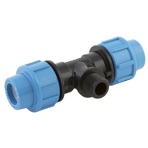 Тройник Джилекс ПНД с наружной резьбой 20х1/2"х20 (20 шт. в уп.)