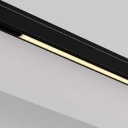 Трековый магнитный светодиодный светильник Maytoni Levity   TR190-1-10W2.7K-B