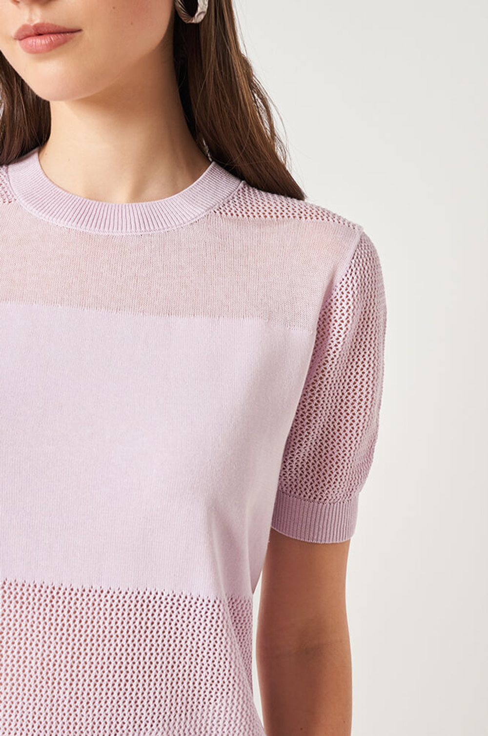 22852 Джемпер женский (лавандовый)