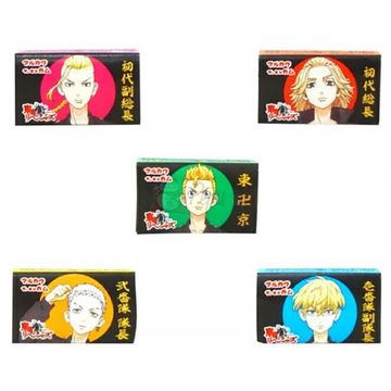 Жевательная резинка Marukawa, Tokyo Revengers, Токийские мстители, со вкусом напитков, 5 г (Япония)