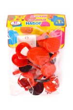 Игрушечный набор посуды Модель КМР 202, 21 предметов