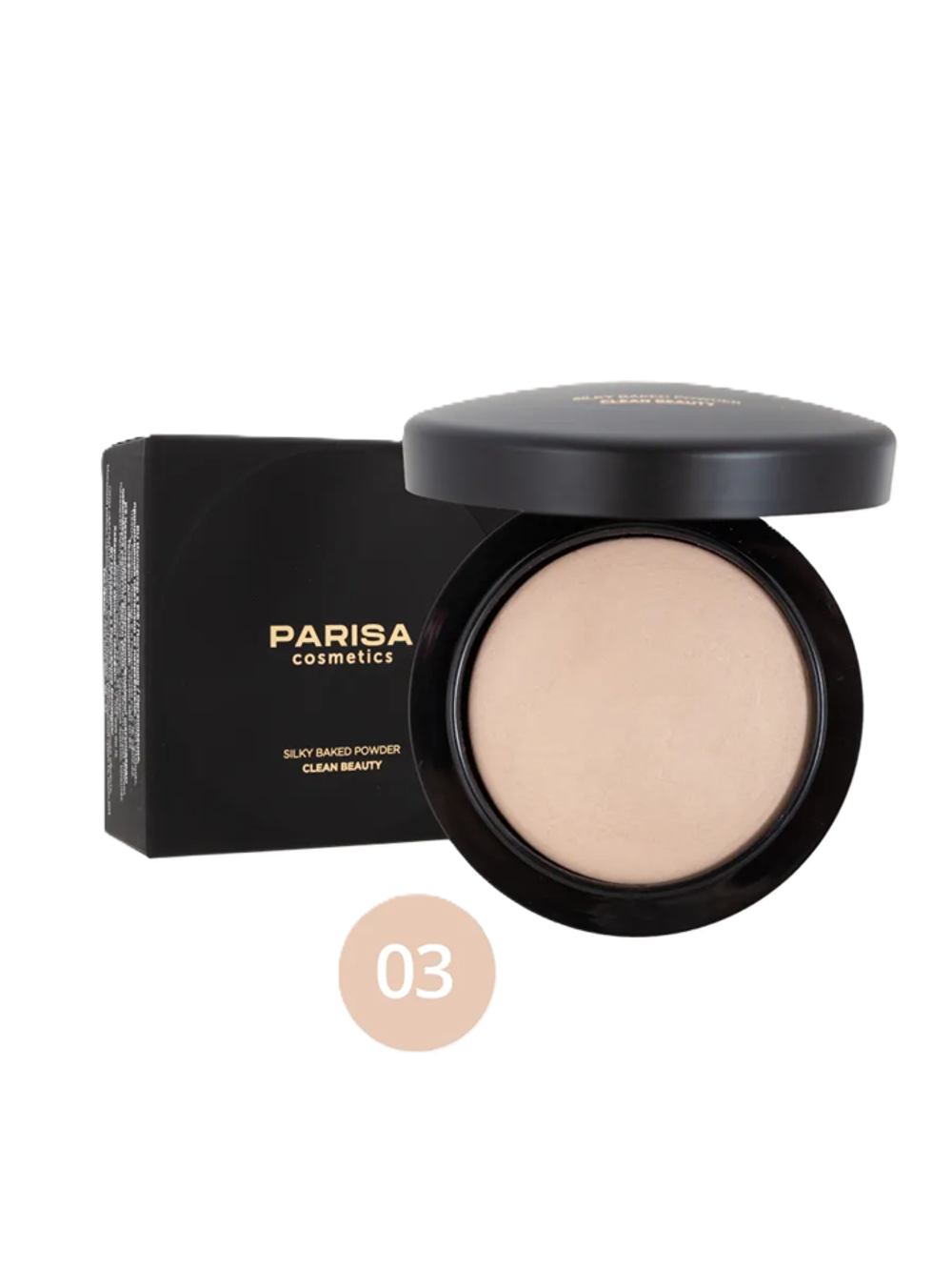 Parisa Пудра для лица Mineralize Skinfinish, PP-05, запеченная, тон №03, Medium Beige, 7 гр