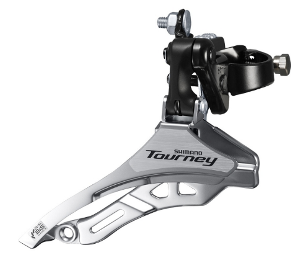 Переключатель передний Shimano Tourney FD-TY300 42-24T 28,6мм, с нижн. тягой/370151