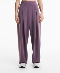 OYSHO Брюки-коконы из мягкого модала, сиреневый