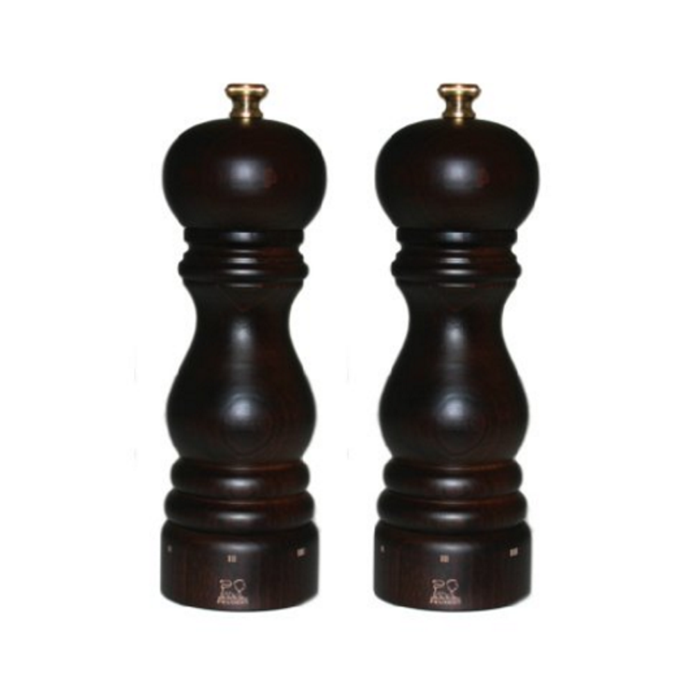 Набор мельниц для соли и перца 18 см Peugeot Paris Select темно-коричневый Франция