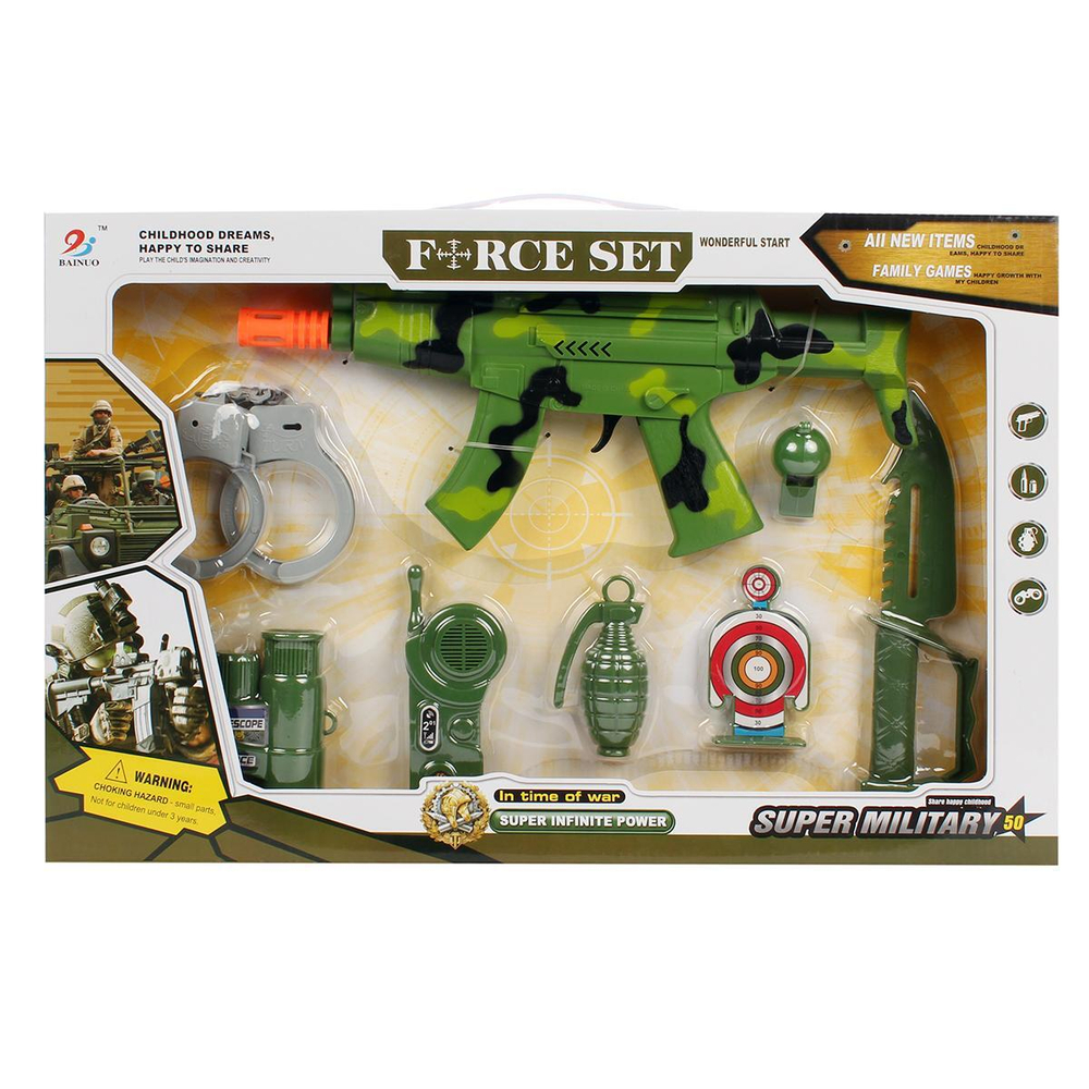 Набор оружия Спецслужб, коробка BN369M38