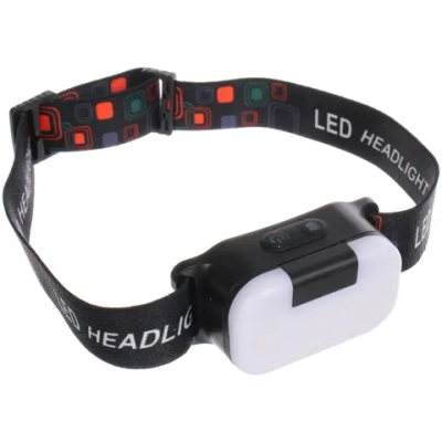 Фонарь налобный 7 режимов, 5LED, аккумуляторная батарея 1000mAh USB SB300