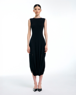 Платье OMUT (Омут) черное