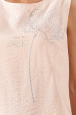 23048 Блузка женская (пудрово-розовый)